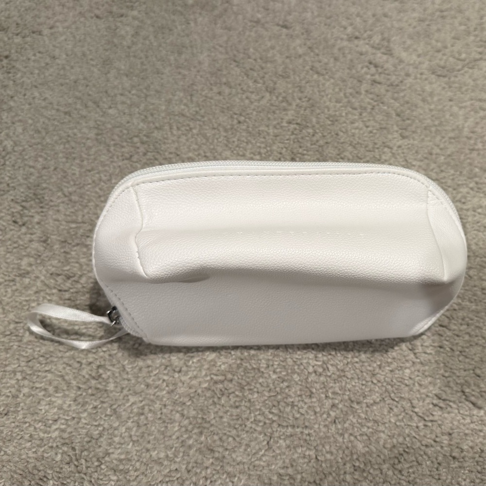 Chantecaille White Cosmetic Bag